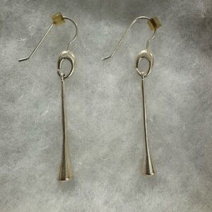 Chic Silver Dangle Earrings